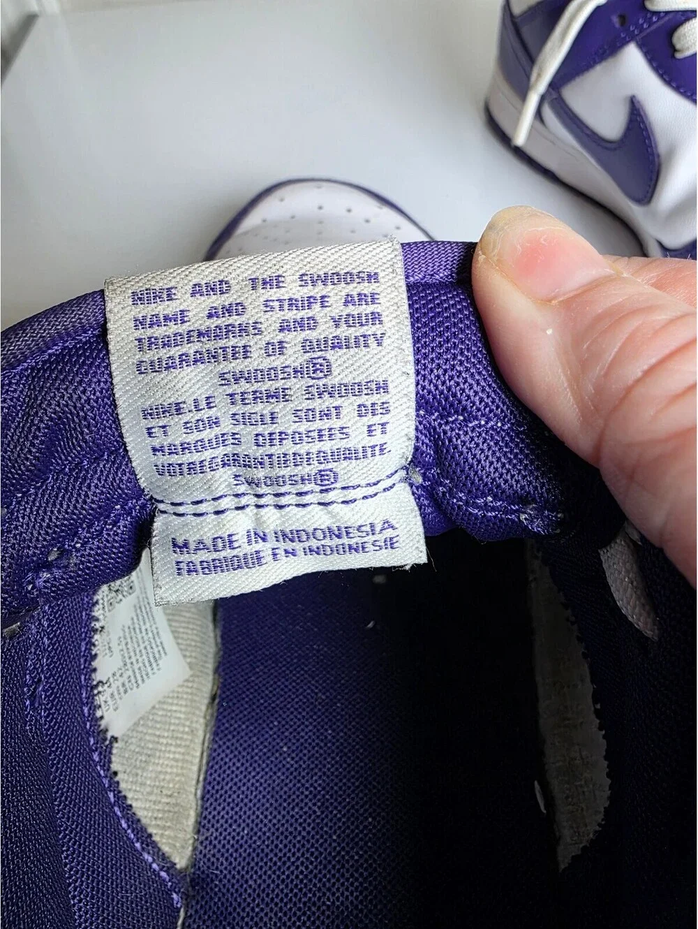 Nike Dunk Low 'Championship Court Purple' Sz 10
